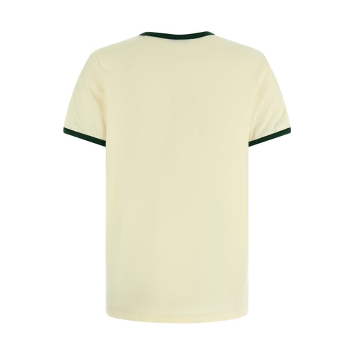Beige Cotton T-Shirt