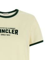 Moncler Beige Cotton T-Shirt