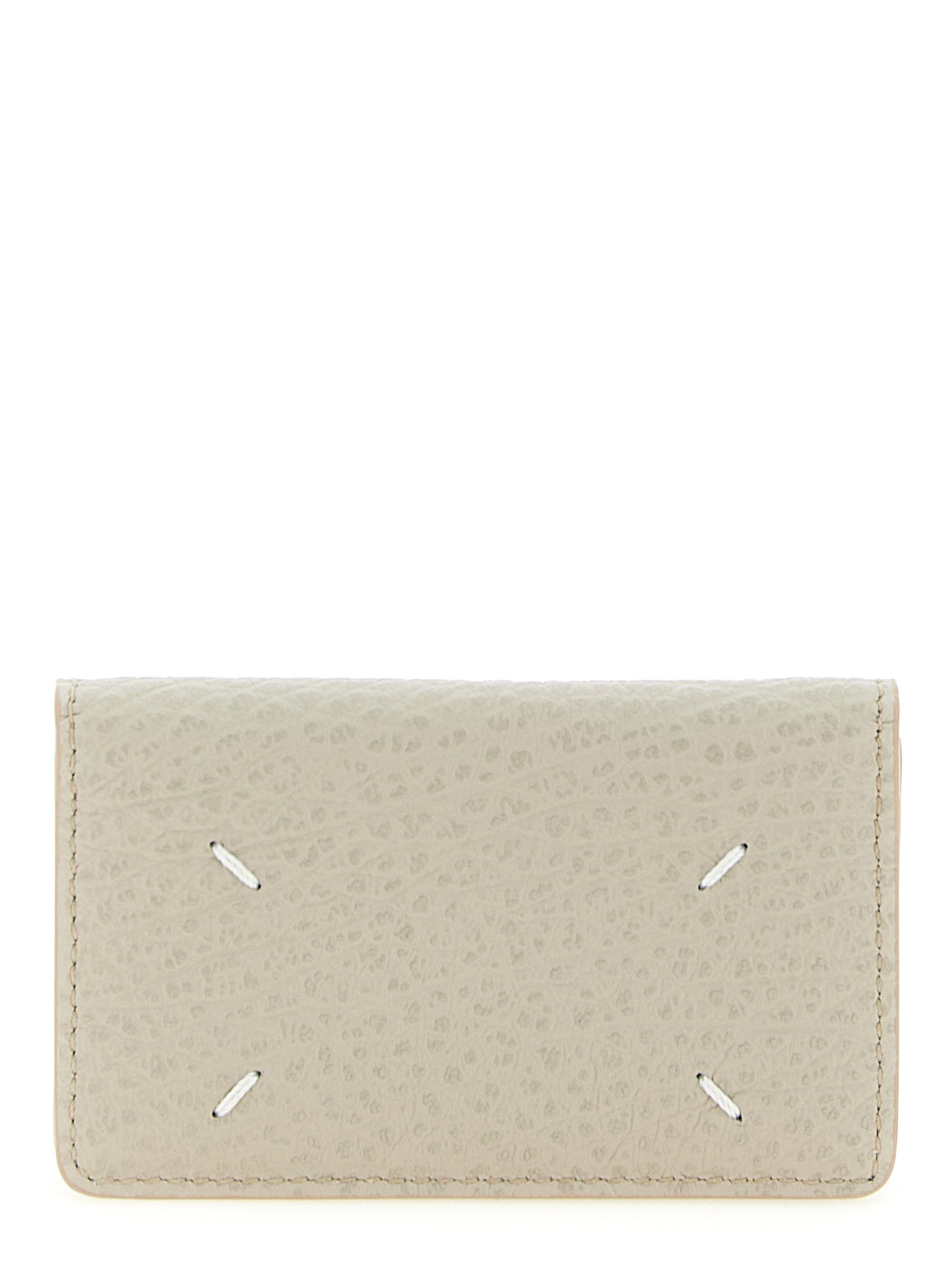 Maison Margiela Gray Bovine Leather Cardholder
