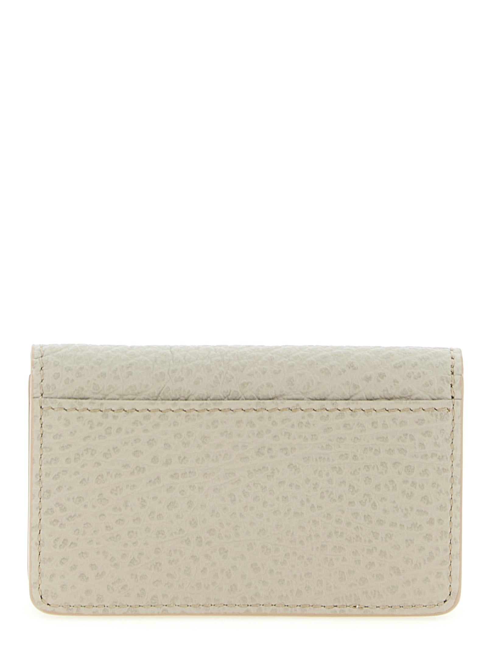 Maison Margiela Gray Bovine Leather Cardholder