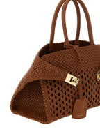 Ferragamo Brown Calfskin Handbag