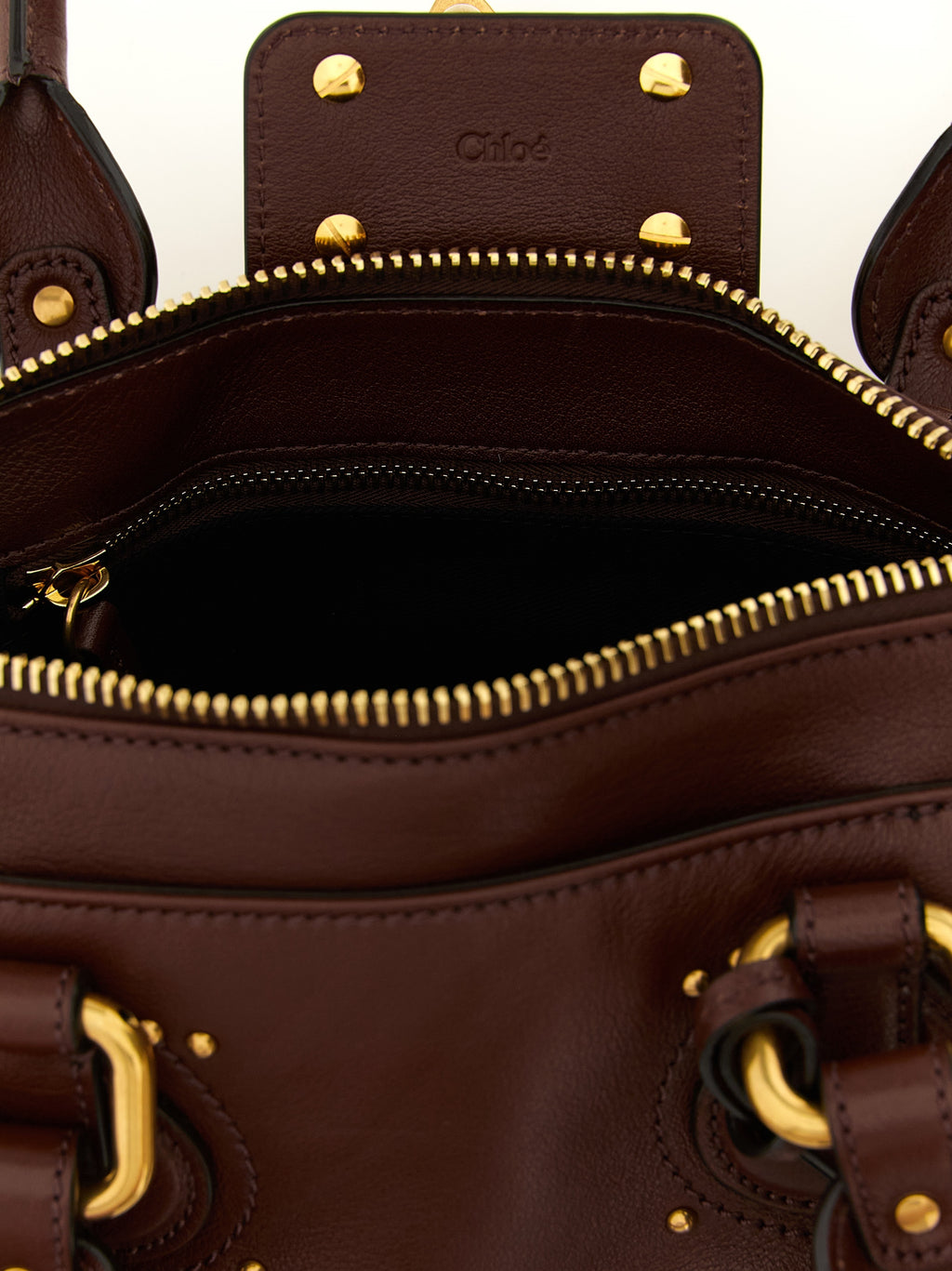 Chloé Brown Buffalo Leather Handbag