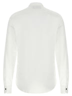 Kiton White Cotton Blouse