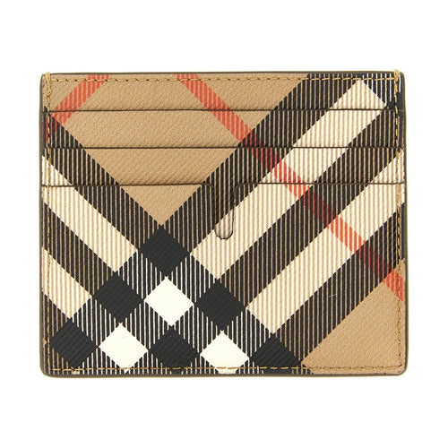 Burberry Beige Polyethylene Cardholder