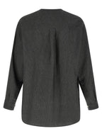 Jacquemus Gray Linen Blouse