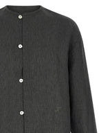Jacquemus Gray Linen Blouse