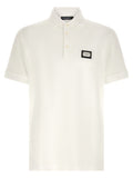 Dolce & Gabbana White Cotton Polo Shirt