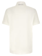 Dolce & Gabbana White Cotton Polo Shirt