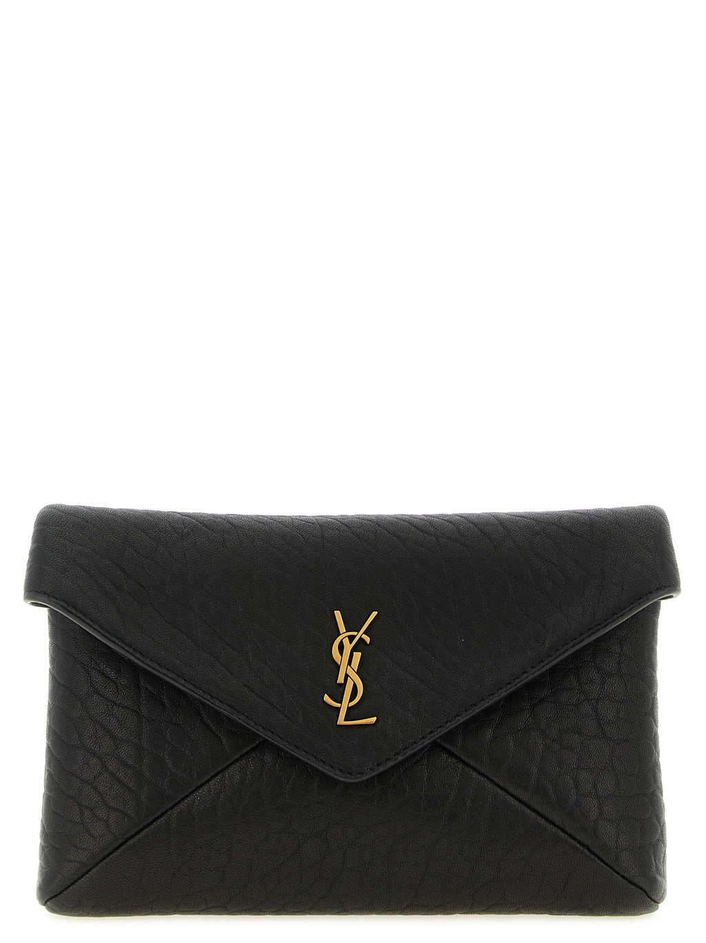Saint Laurent Black Lamb Leather Crossbody Bag