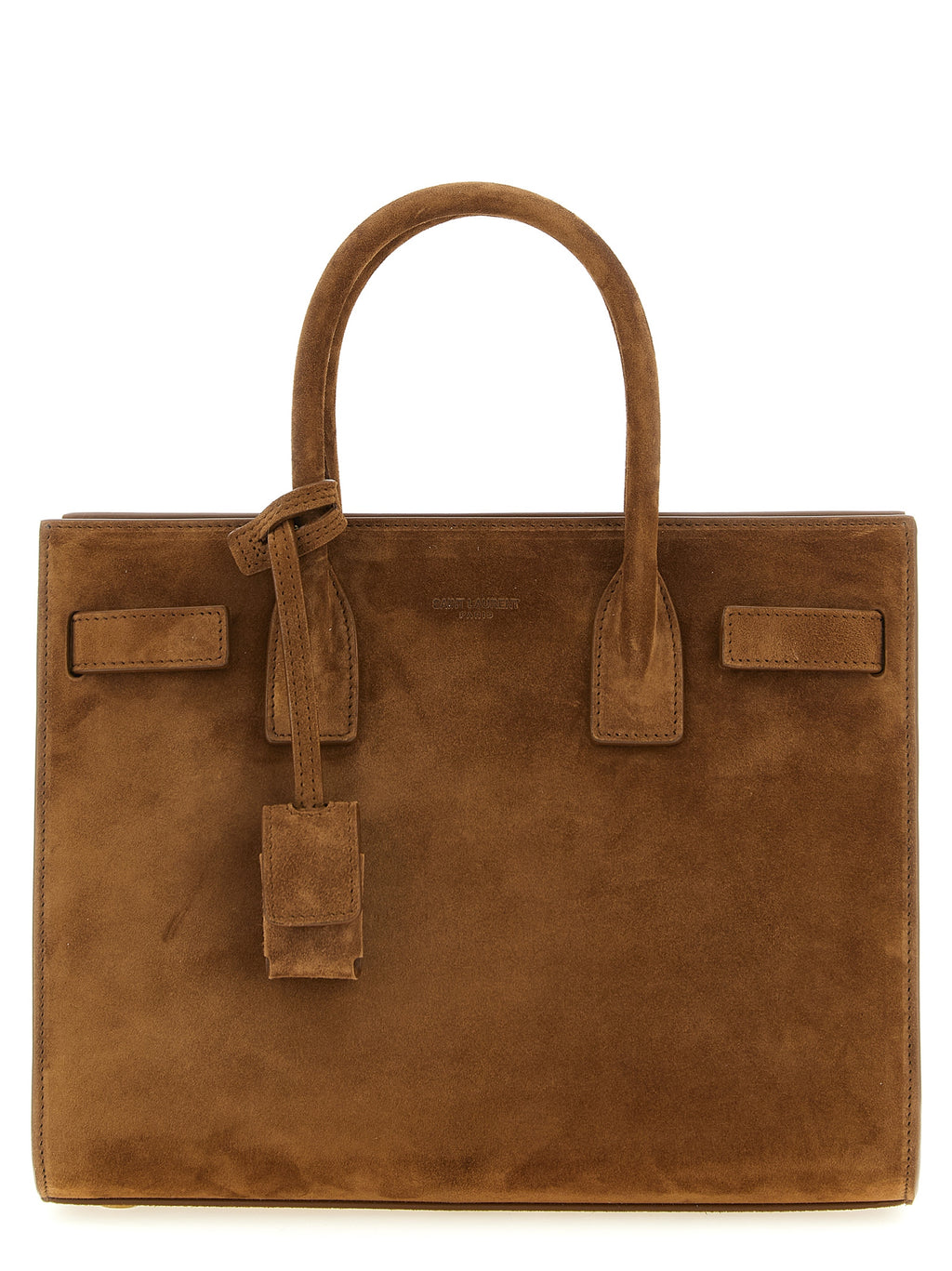 Saint Laurent Brown Calfskin Handbag