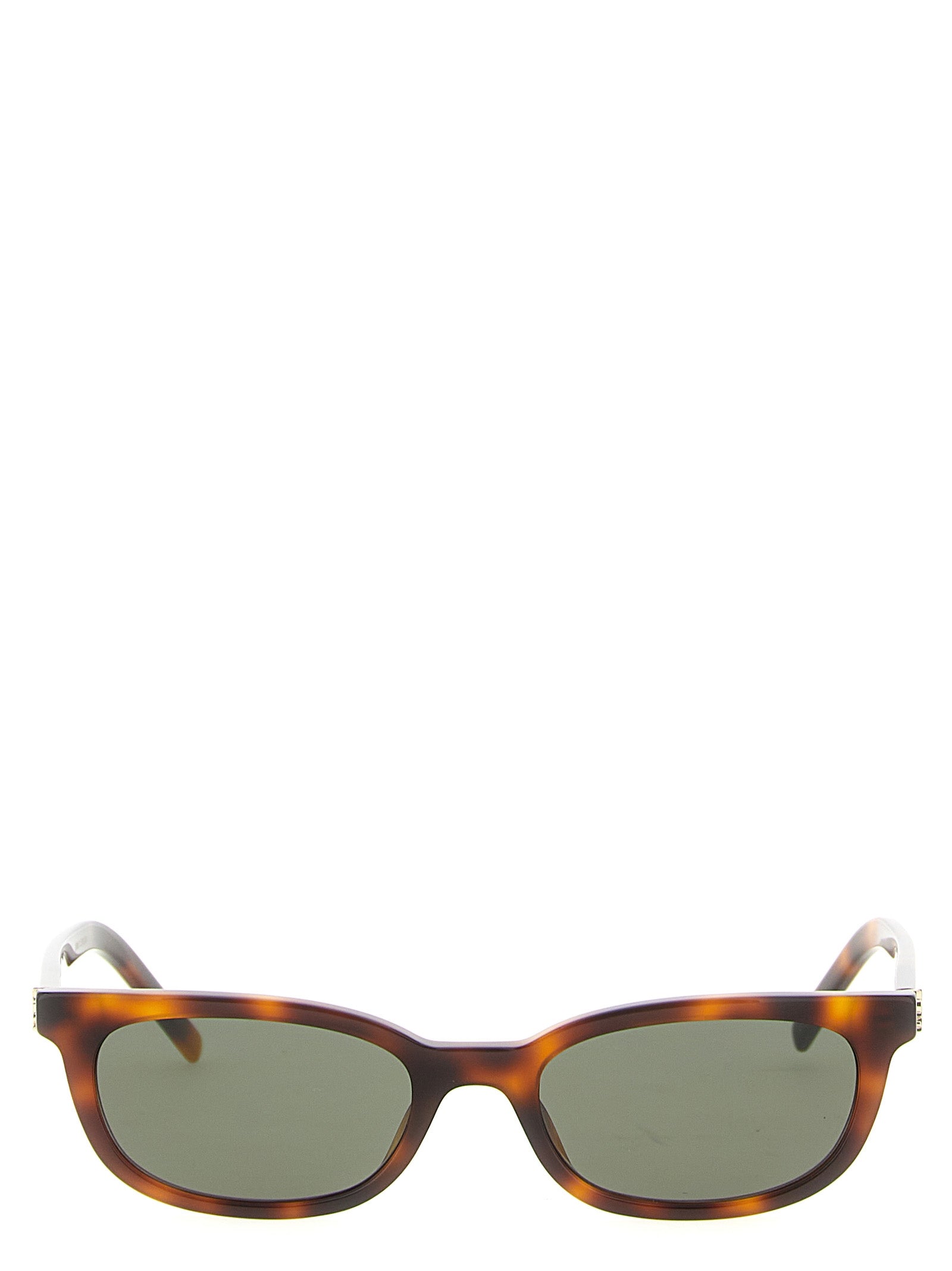 Saint Laurent Brown Acetate Sunglasses