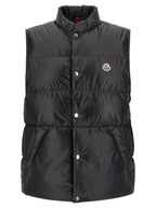 Moncler Black Polyester Sleeveless Jacket