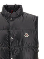 Moncler Black Polyester Sleeveless Jacket