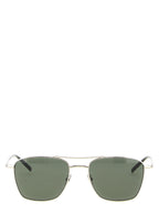 Saint Laurent Silver Acetate Sunglasses