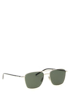 Saint Laurent Silver Acetate Sunglasses