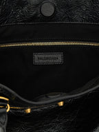 Balenciaga Black Lamb Leather Tote Bag