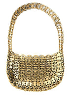 Paco Rabanne Multicolor Calfskin Shoulder Bag