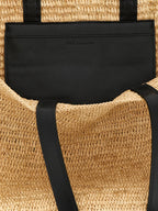 Ami Paris Beige Calfskin Tote Bag