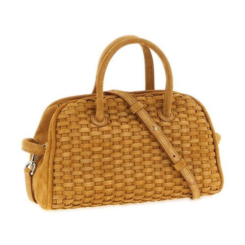 Beige Calfskin Handbag