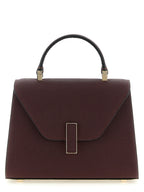 Valextra Bordeaux Calfskin Crossbody Bag