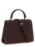Valextra Bordeaux Calfskin Crossbody Bag