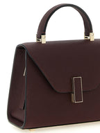 Valextra Bordeaux Calfskin Crossbody Bag