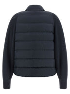 Brunello Cucinelli Blue Polyester Full-Length Jacket