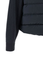 Brunello Cucinelli Blue Polyester Full-Length Jacket