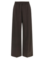 Brunello Cucinelli Brown Virgin Wool Casual Pants