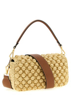 Fendi Beige Calfskin Shoulder Bag