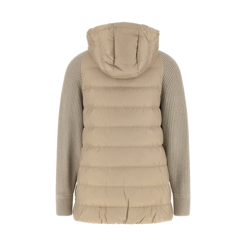 Brunello Cucinelli Beige Polyester Full-Length Jacket