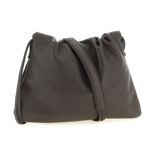 Brunello Cucinelli Brown Calfskin Clutch Bag