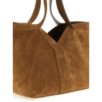 Saint Laurent Brown Calfskin Tote Bag