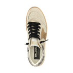 Golden Goose Beige Goatskin Low Top Sneakers
