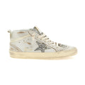 Golden Goose Beige Leather High Top Sneakers