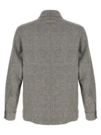 ZEGNA Beige Linen Blouse