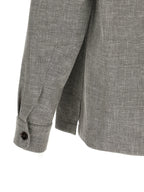 ZEGNA Beige Linen Blouse