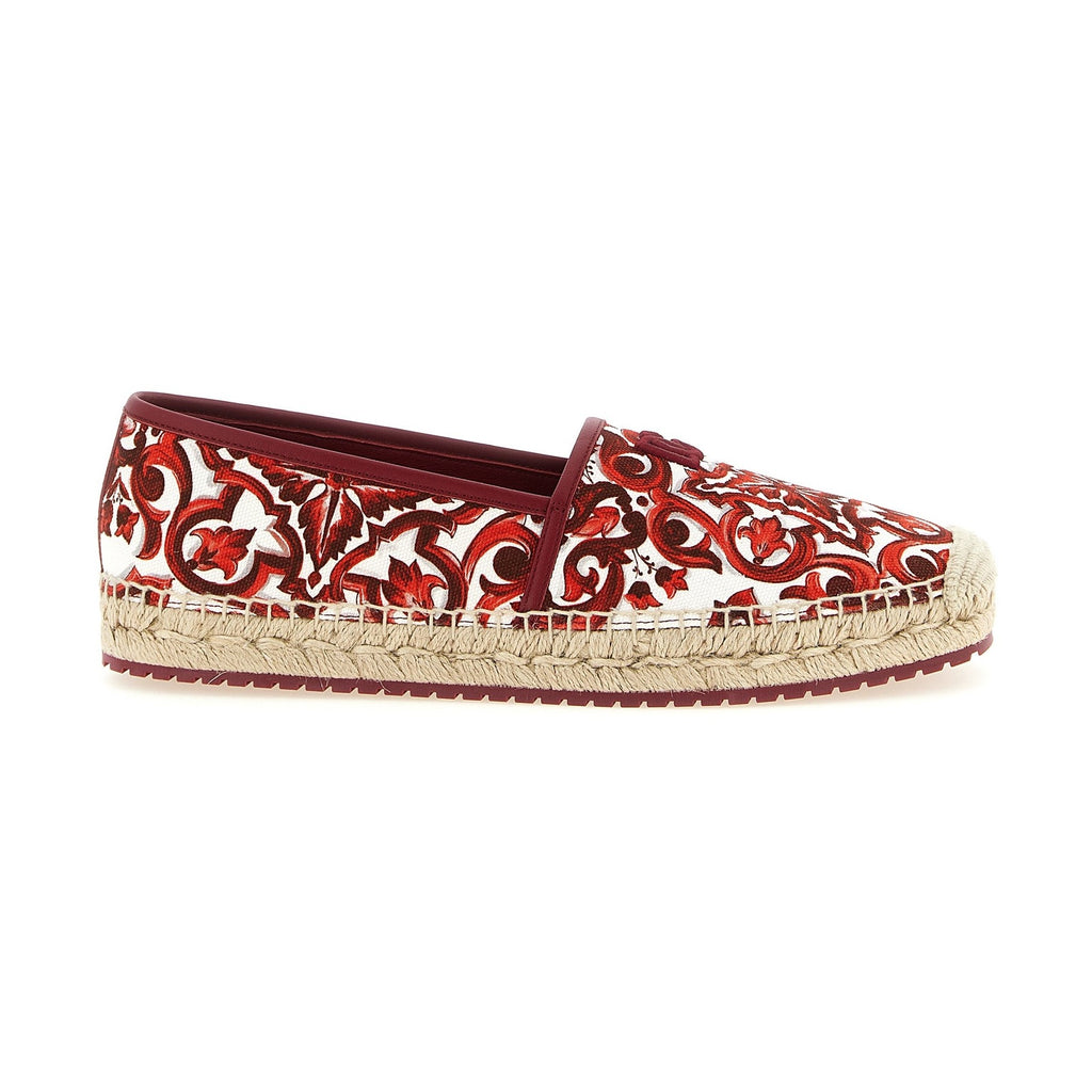 Dolce & Gabbana Multicolor Cotton Espadrilles