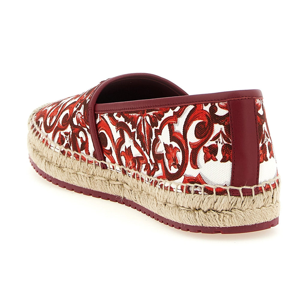 Dolce & Gabbana Multicolor Cotton Espadrilles