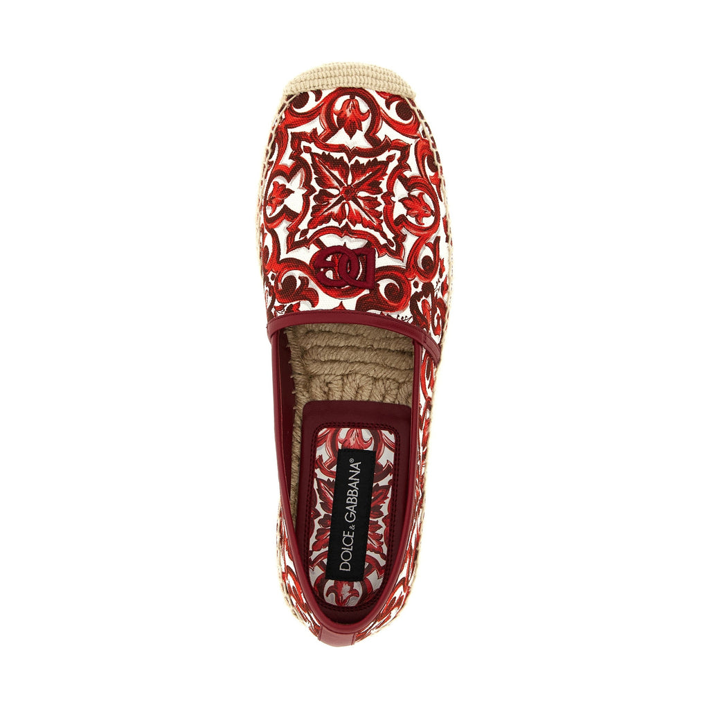 Dolce & Gabbana Multicolor Cotton Espadrilles