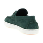 Christian Louboutin Bicolor Calfskin Slip-On Loafers