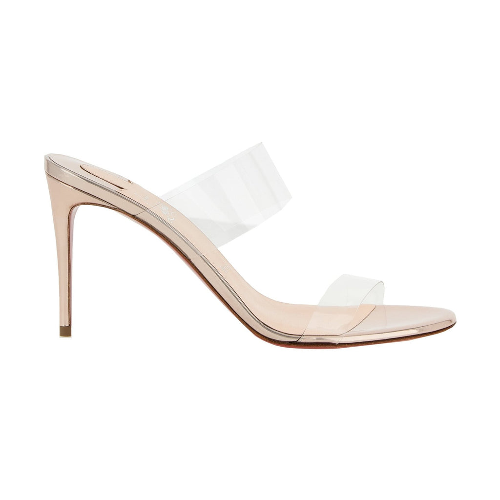 Christian Louboutin Multicolor Calfskin Stiletto Heel Sandals