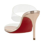 Christian Louboutin Multicolor Calfskin Stiletto Heel Sandals