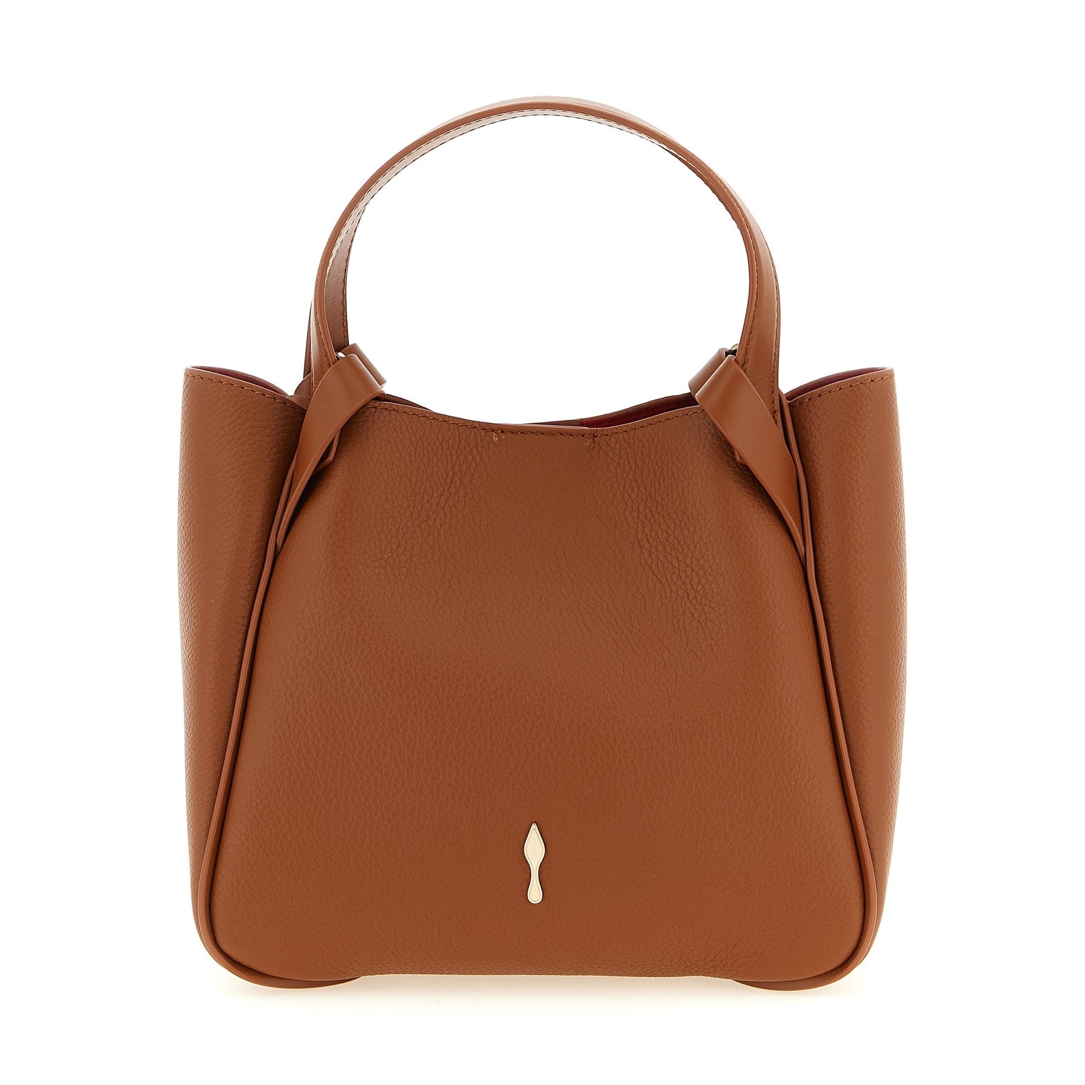 Christian Louboutin Brown Calfskin Tote Bag