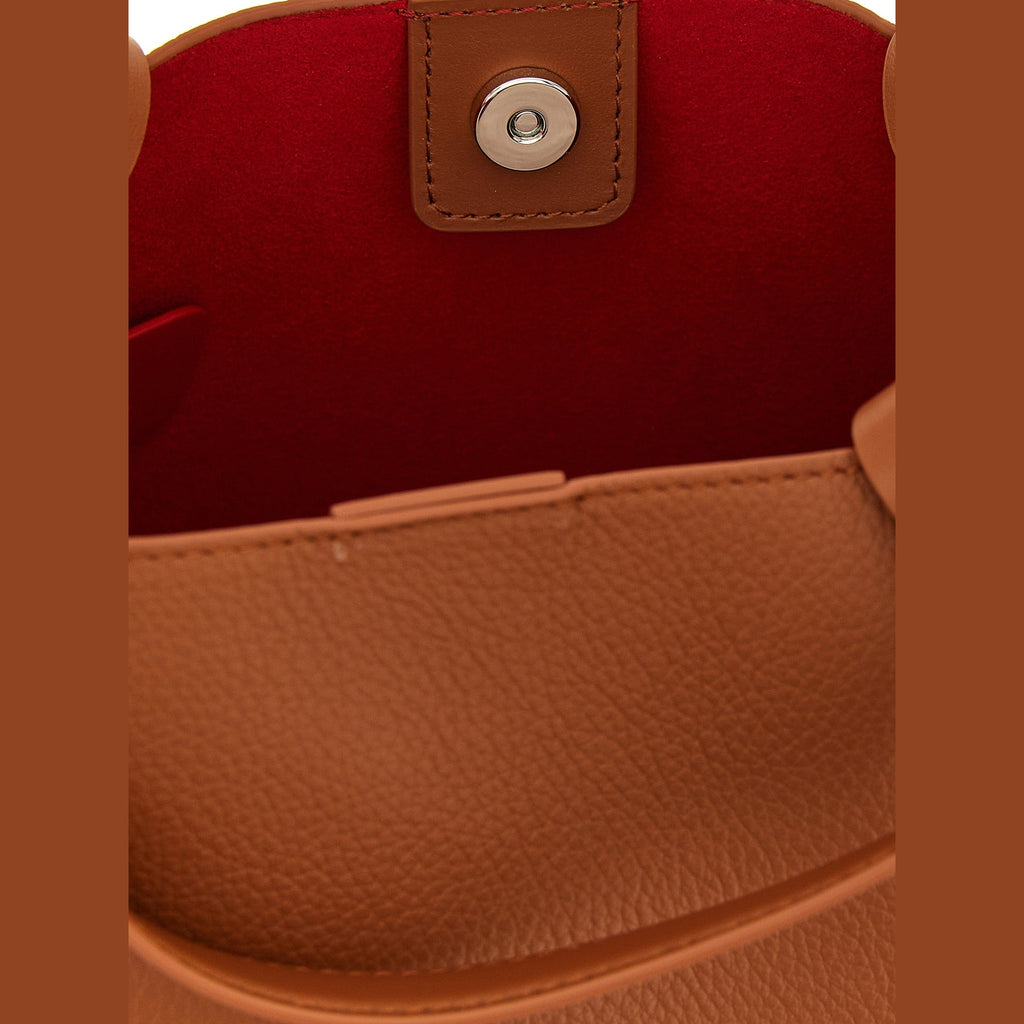 Christian Louboutin Brown Calfskin Tote Bag