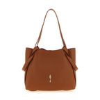 Christian Louboutin Brown Calfskin Tote Bag