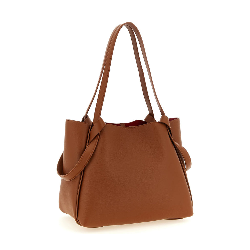 Christian Louboutin Brown Calfskin Tote Bag