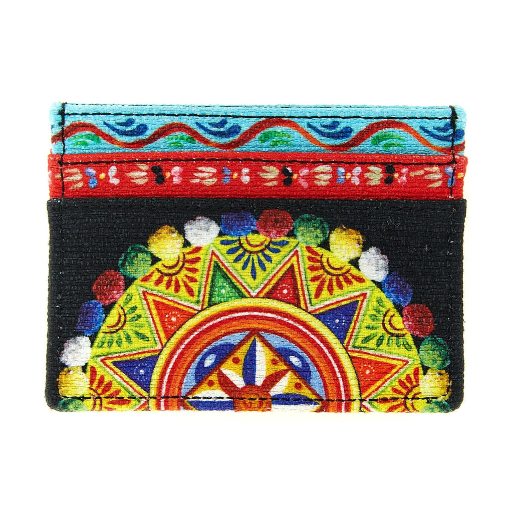 Dolce & Gabbana Multicolor Cotton Cardholder