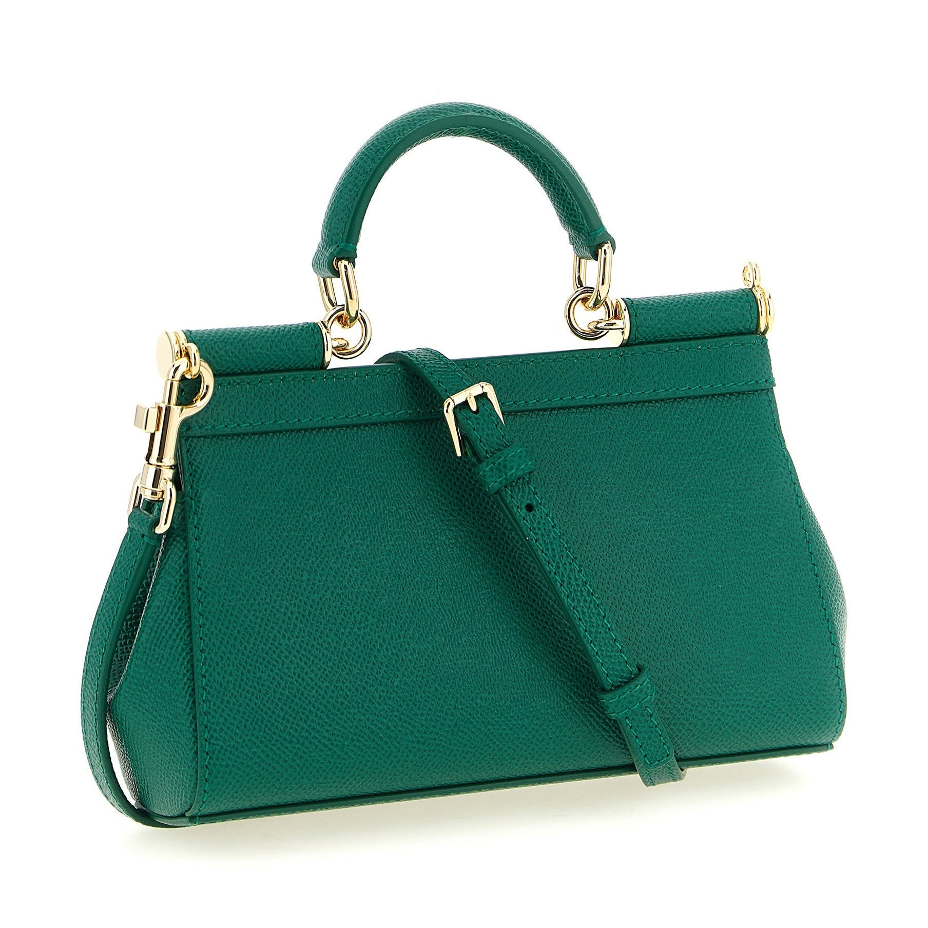 Dolce & Gabbana Bicolor Calfskin Handbag
