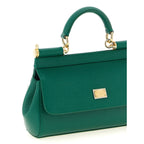 Dolce & Gabbana Bicolor Calfskin Handbag